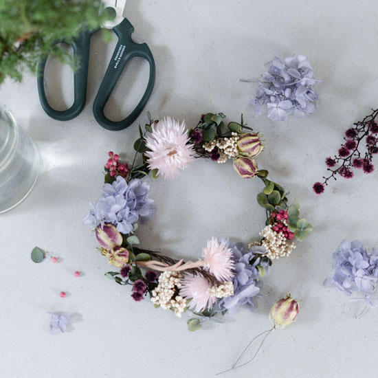 新商品 数量限定 春の訪れを告げるオリジナルリースキットが今年も登場です 北欧 暮らしの道具店