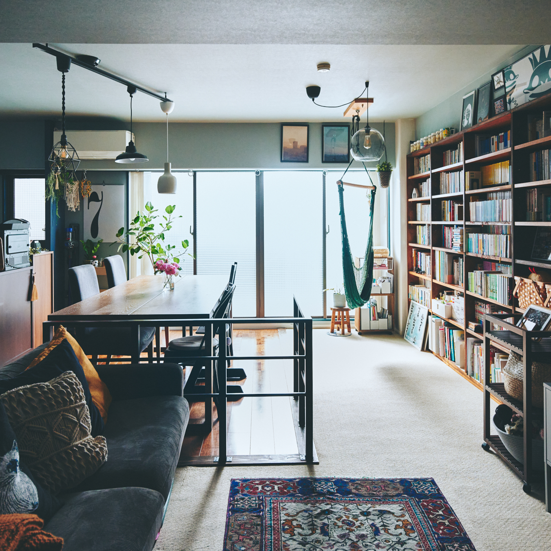 すっきりが続く部屋 第2話 目に心地よいリビングの秘訣は 見せる と 隠す のメリハリ 北欧 暮らしの道具店