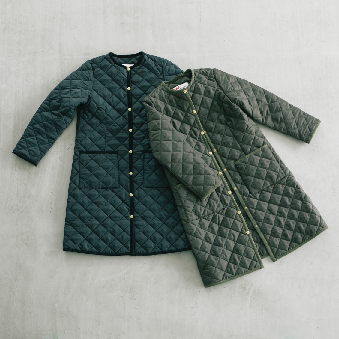 新商品 今から冬まで頼れるあたたかさ すっきり見えが叶う キルティングコート が新登場 北欧 暮らしの道具店