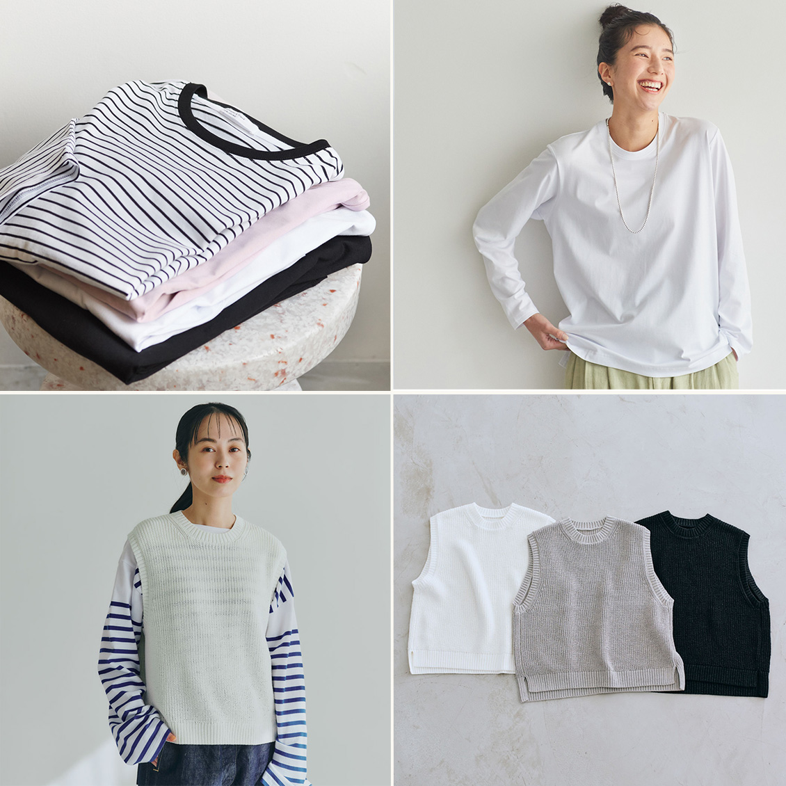 新商品＆再入荷】大人気の長袖カットソーに「Lサイズ」と「ボーダー 